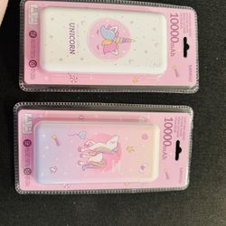 Girl's portable charger