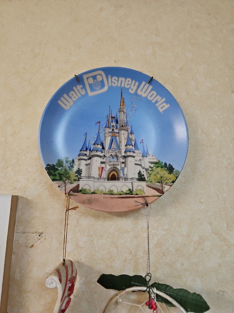 1980 VINTAGE Walt Disney World Plate