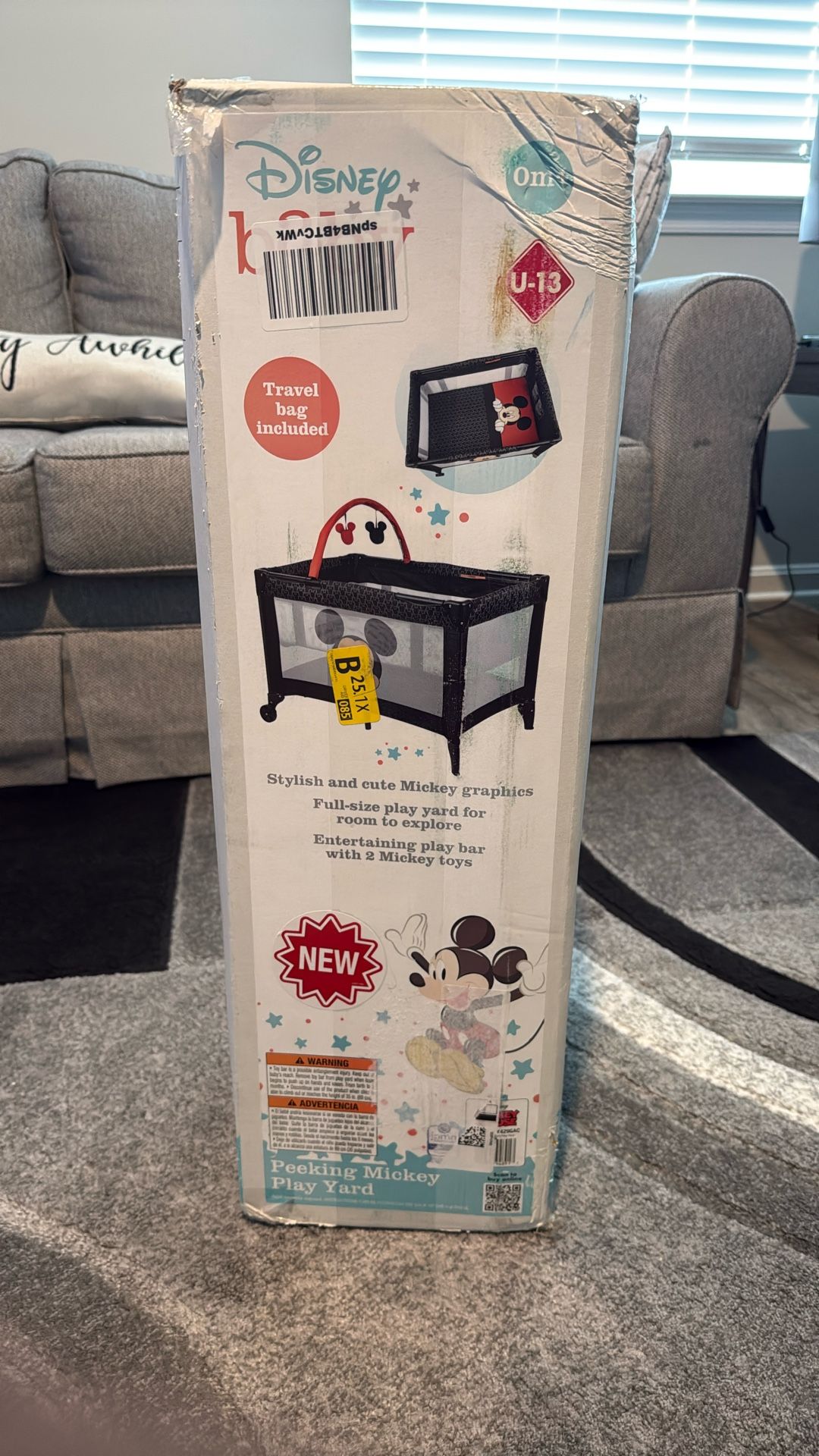 Disney Mickey Baby Play Yard