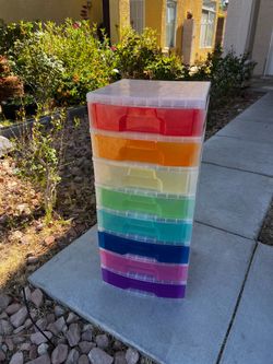 Rainbow Craft Drawers