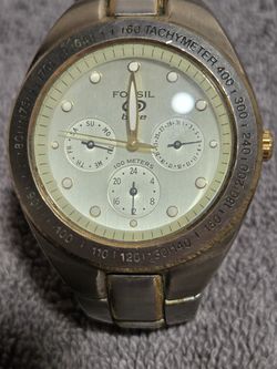 Fossil Blue Tachymeter Watch