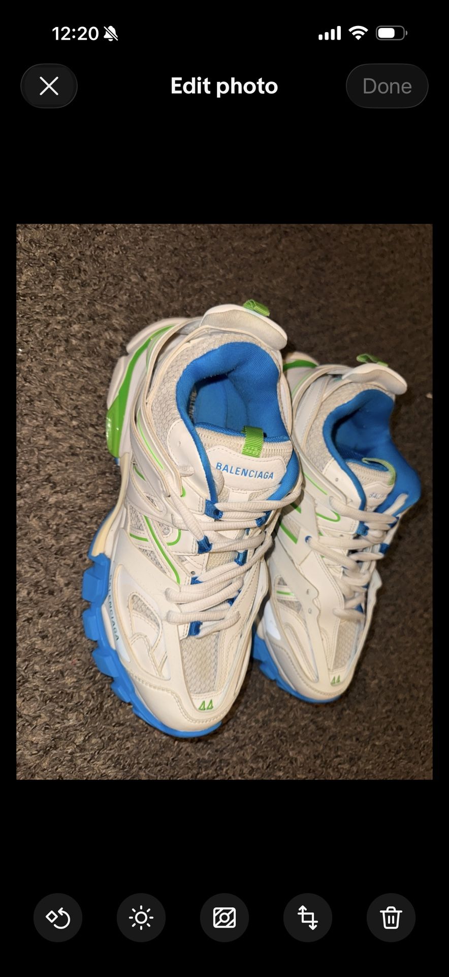 Balenciaga Track Runner Size 11 USA