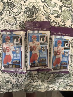 UNOPENED 30 pack Panini DonRuss Optic rated NFL card pack