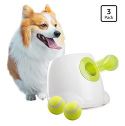ALL FOR PAWS Automatic 2” Dog Ball Launcher for Outdoor Play