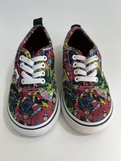 Marvel Toddler Vans Size 7.5