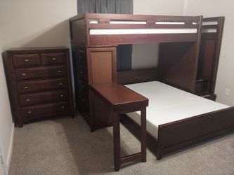 Bunk Bed with Dresser