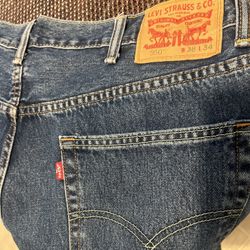 LEVI’S STRAUSS & CO. 550 Blue Cotton Denim Jeans.