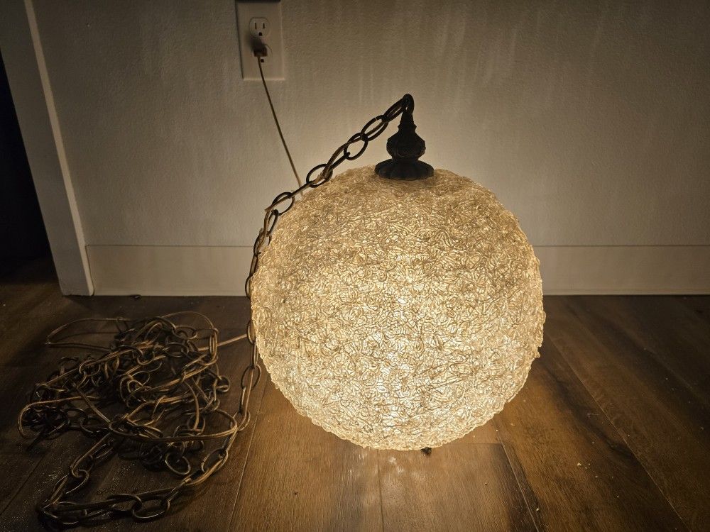 MCM Spaghetti Swag Lamp