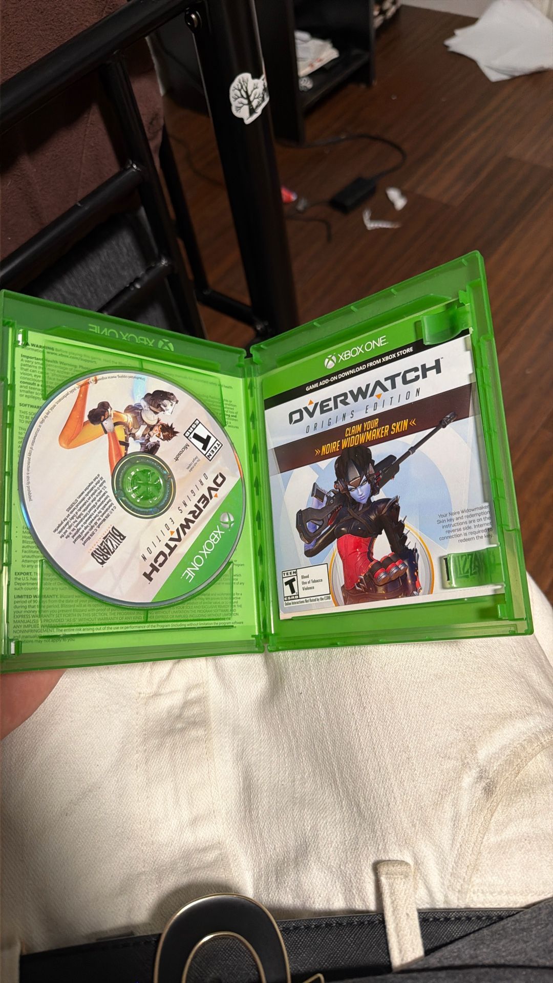 SKIN CODE FOR NOIRE WIDOWMAKER NOT REDEEMED