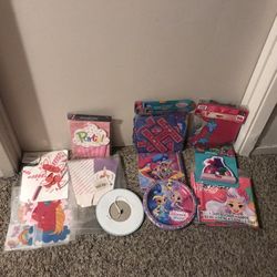  Girls Party Supplies  Bundle
