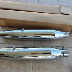 mufflers bl ts 3" 14 xl harle davidson