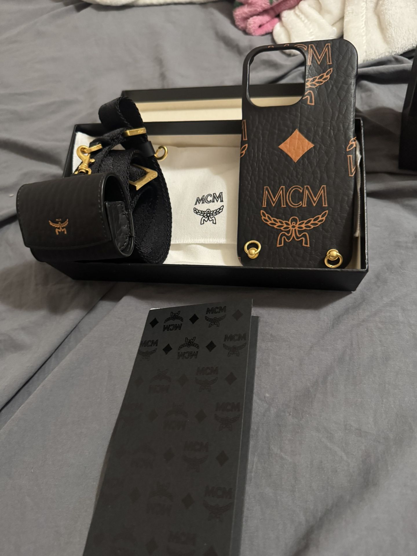 Mcm iPhone Case + Strap