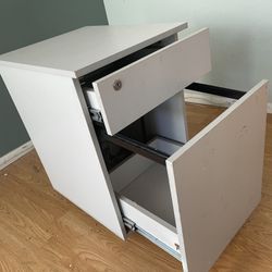 Rolling Cabinet Under Desk Portable Filing Cabinet