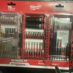 Milwaukee 75pc Impact Bit Set