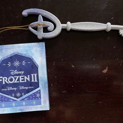 Disney Frozen II Snow Queen Key with Tag UK