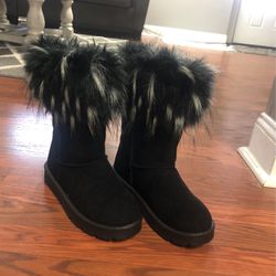 Black Winter Boot 