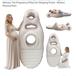 New - Inflatable Pregnancy Pillow - Belly Mattress