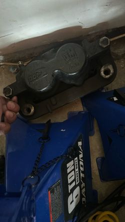 Front Brake Calipers, Lines And Caliper Brackets