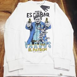 Left Points Pablo Escobar Men's Sweatshirt 