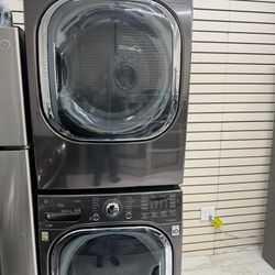Lg washing machine and gas dryer 27inch 