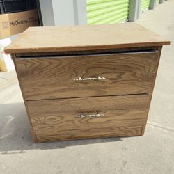 Two Drawer Nightstand For Sale!