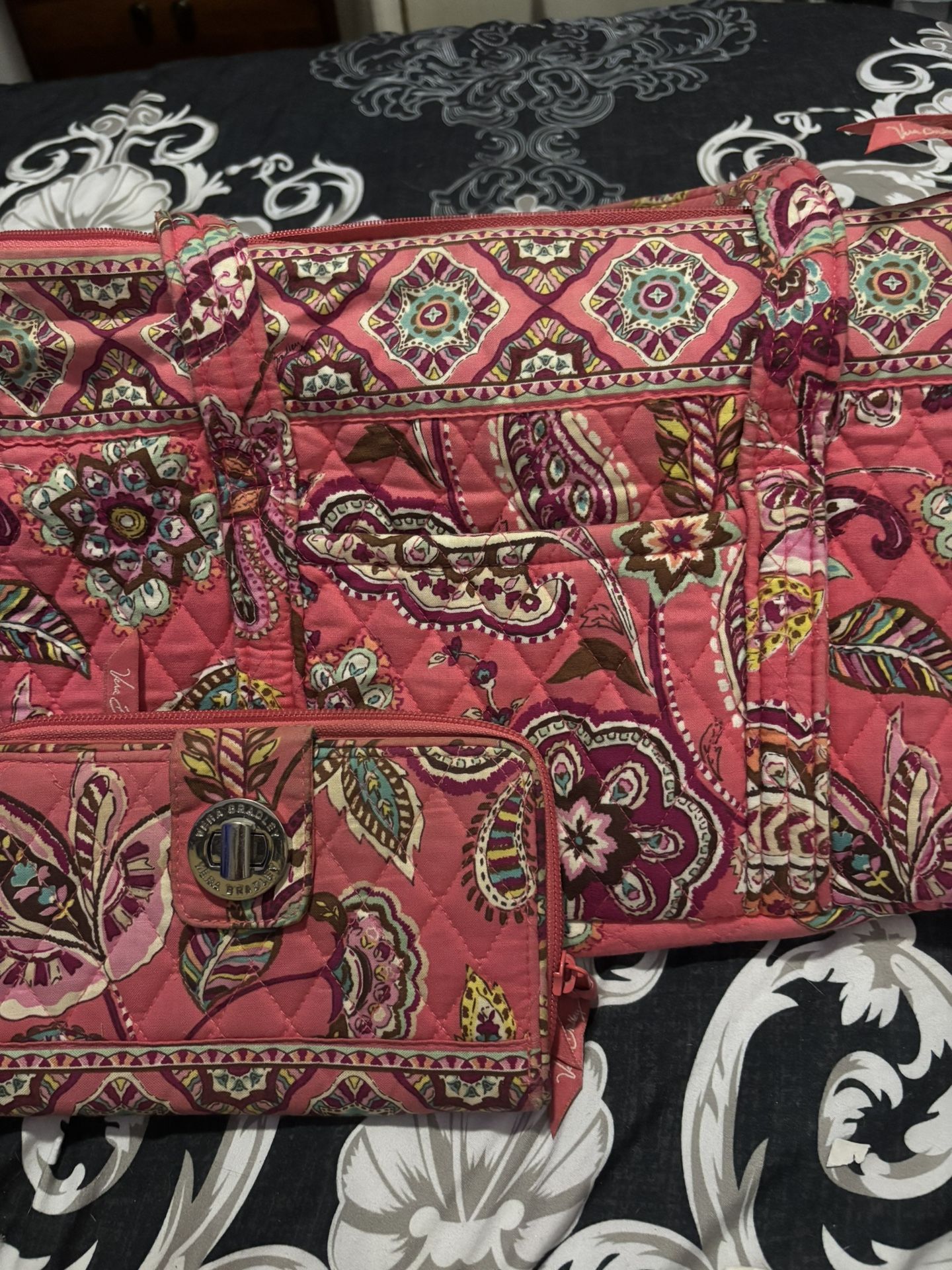 Vera Bradley Bag And Wallet