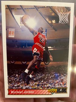 Michael Jordan 1992-93 Upper Deck Basketball Card
