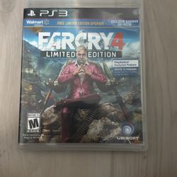 Far Cry 4 Limited Ed PS3 PlayStation 3 - Complete CIB