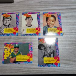 Kid Starts Baseball Cards