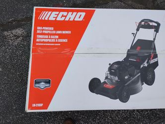 New Echo mower