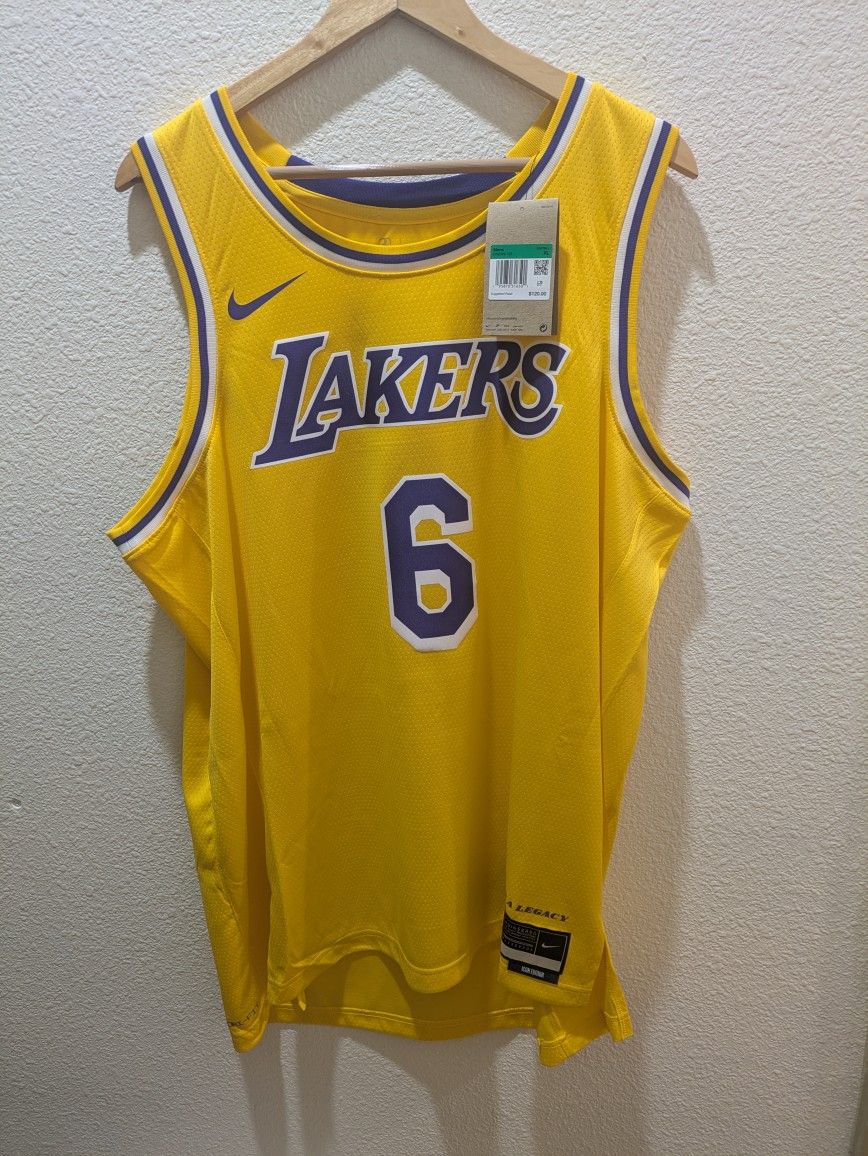 Nike Swingman LA Lakers LeBron James 6 Jersey