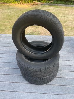 3 used 225/65R17 good year tires
