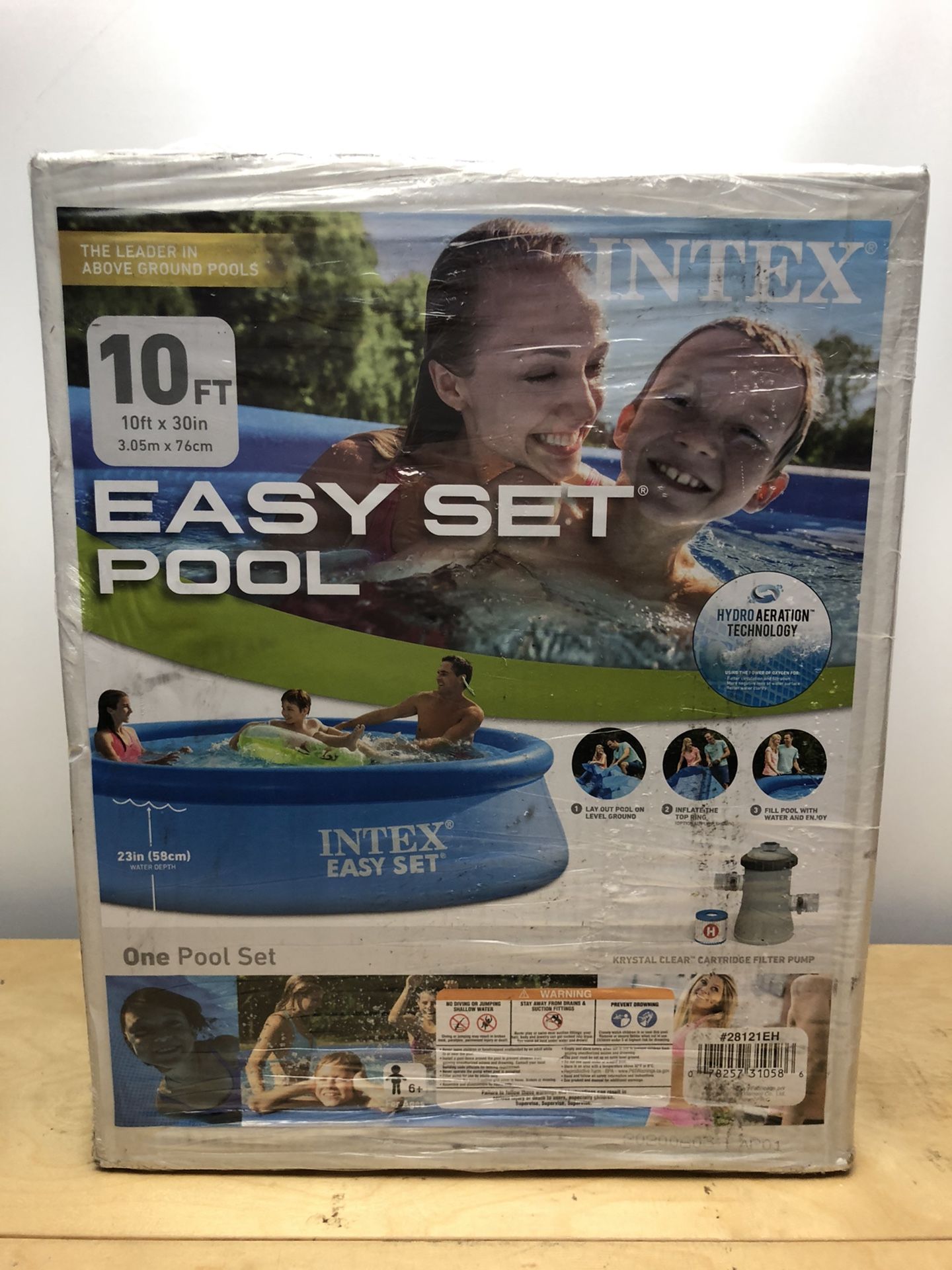 Intex 10x30 Pool With Filter and Pump