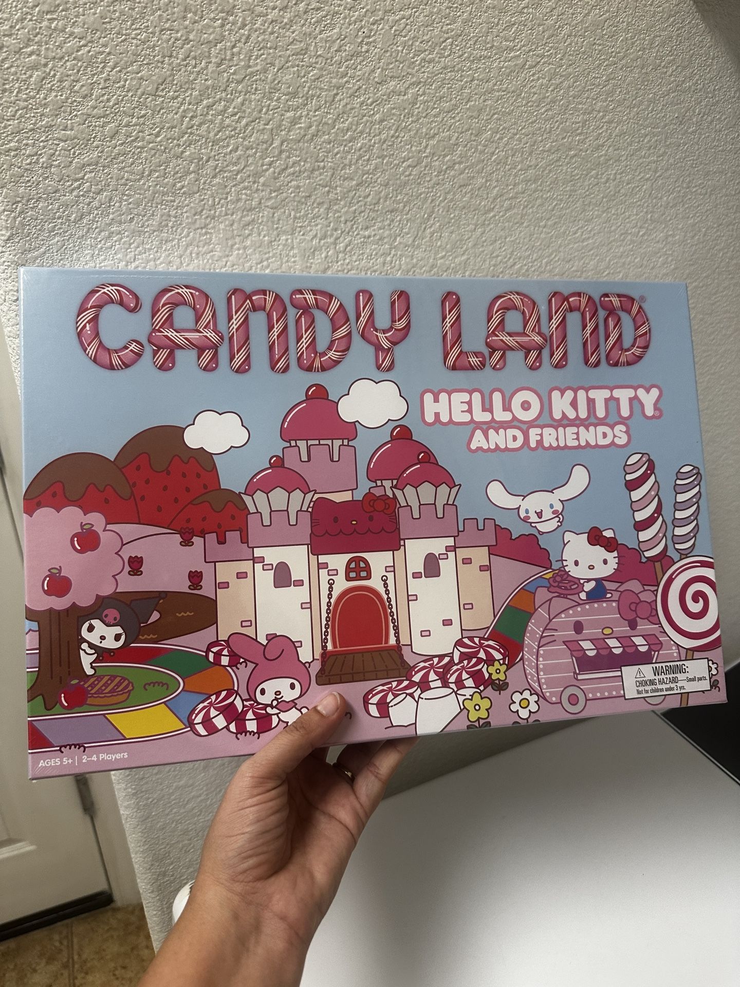 New Sanrio Candyland board game hello kitty. Brand new, factory sealed.