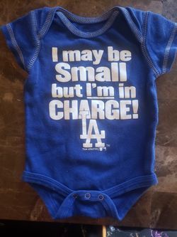 Dodgers baby Onesies