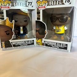 NOTORIOUS B.I.G FUNKO POPS