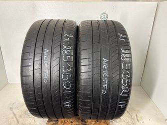 2 tires 285 35 21 pirelli p zero pz4
