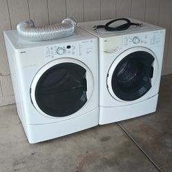 KENMORE, WASHER  AND  DRYER  ELECTRIC  SET. Super Capacity 