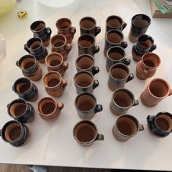Small Clay Jars 