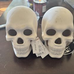 Painting Ceramic Skulls