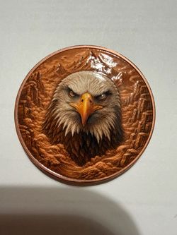 1oz copper round