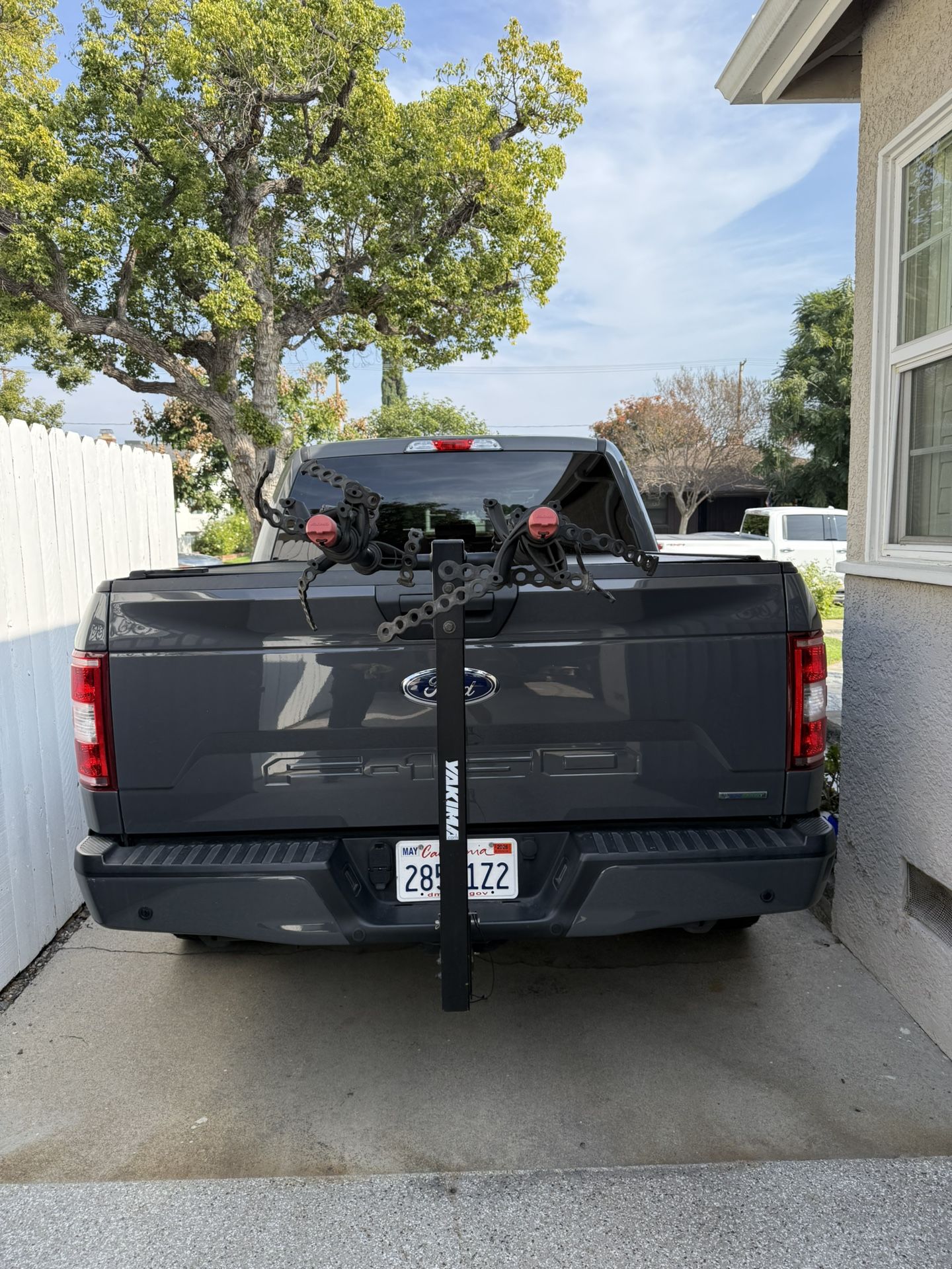Yakima hitch-mounted bike rack