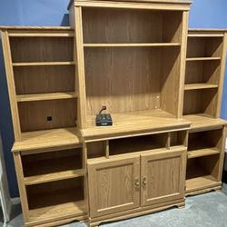 Entertainment Center Book Shelves   Murrieta 