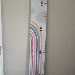 Kids Measuring Wall Scale.
