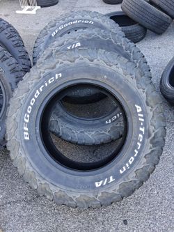 🌞4 TIRES SET 275/70/18 BFGOODRICH ALL/ TERRAIN