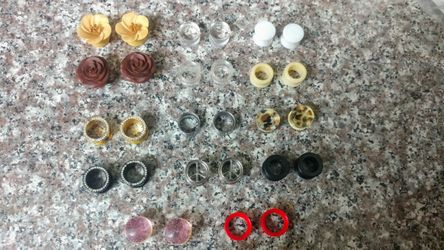 Gauges- Size: 5/8 in.- 14 pairs
