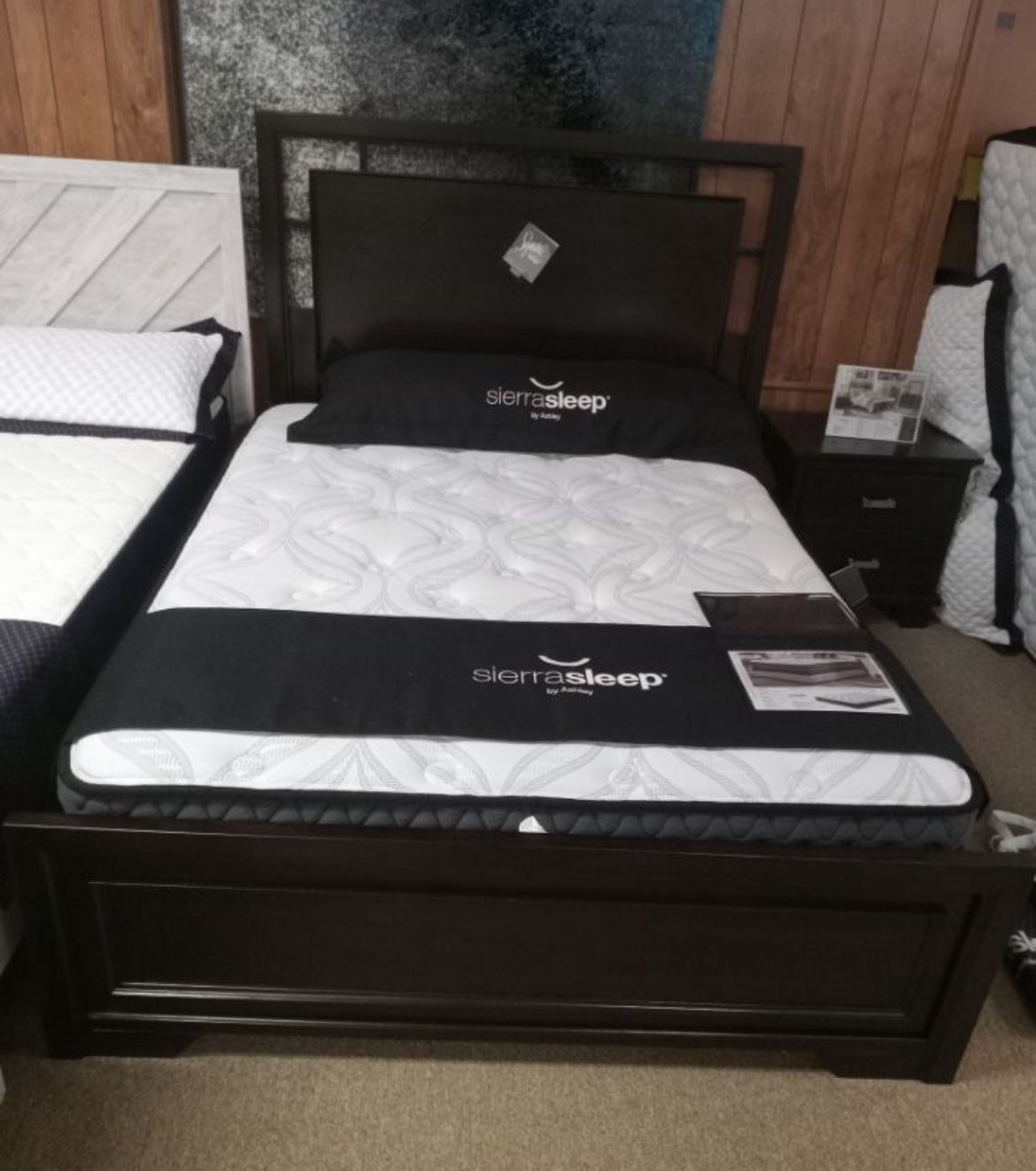 Stunning Nice Three Piece Bed!