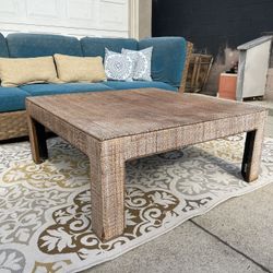  Wicker Coffee Table