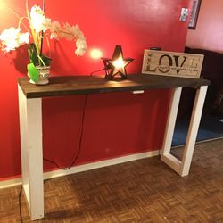Expresso Stain Top Console /T.v Stand