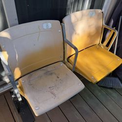 Vintage Dodger Stadium Seats World Series
